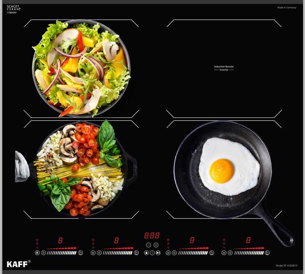 Bếp Từ 4 Vùng Nấu KAFF KF-HGEM919