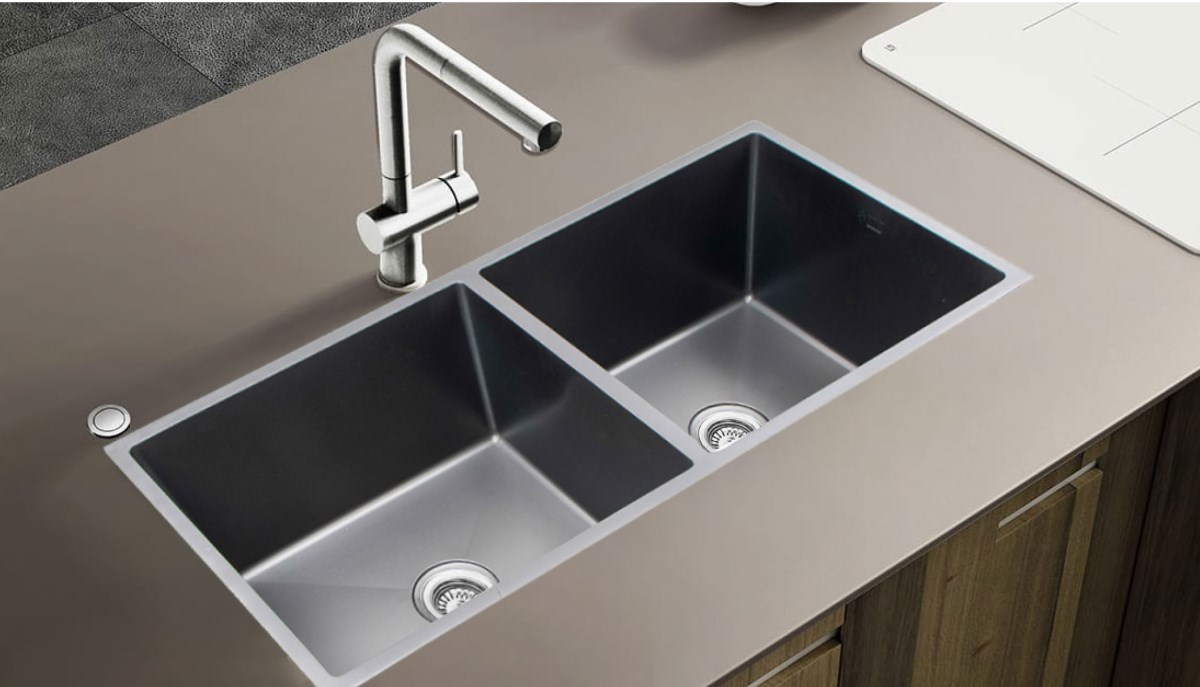 Chậu Rửa Chén Bát Inox Kaff KF-HM8245BI