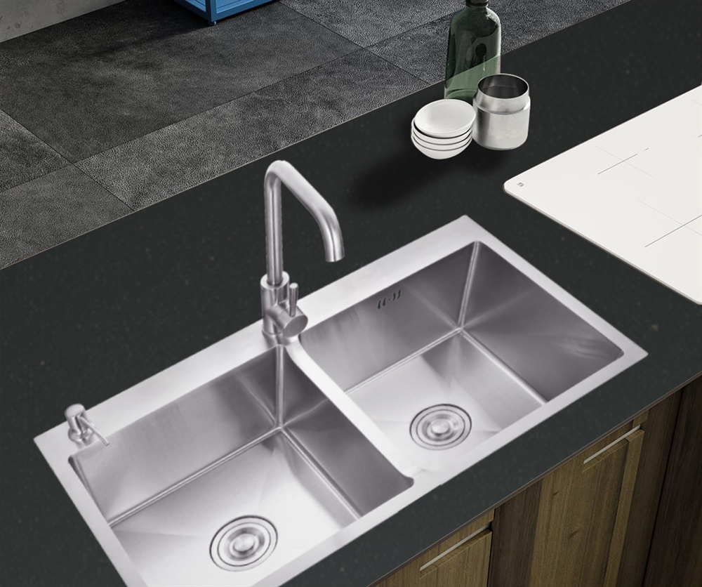 Chậu Rửa Chén Bát Inox Kaff KF-HM8245C