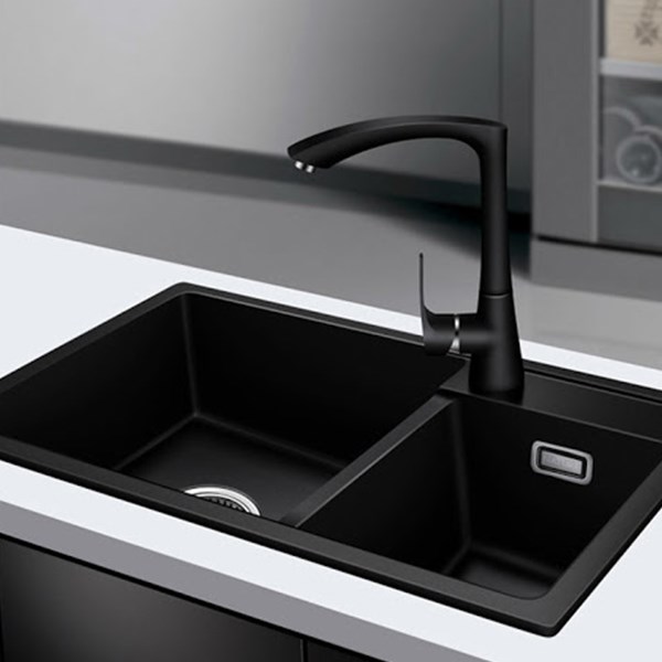 Chậu Rửa KAFF Đá Nhân Tạo Granite KF-MONDS-7846W