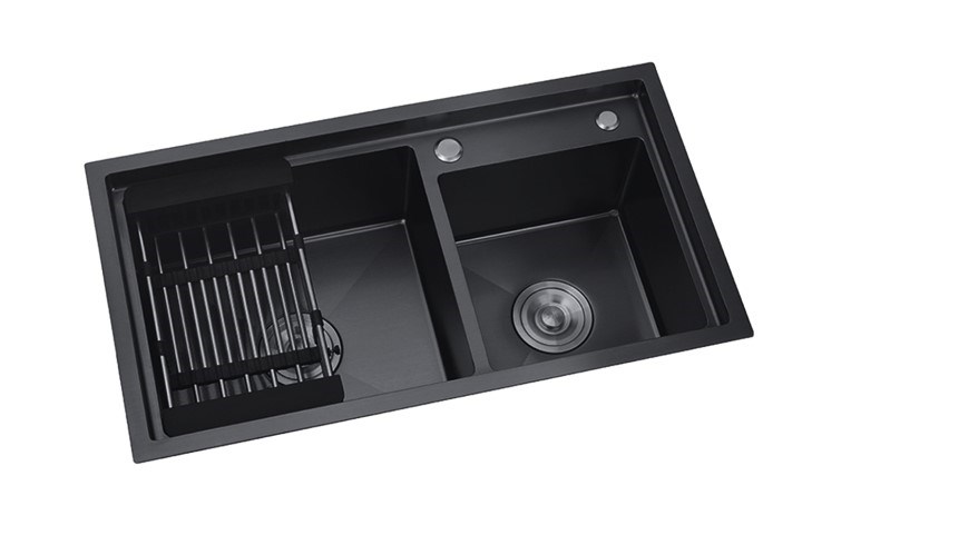 Chậu Rửa Inox Kaff KF-BL8045GHR