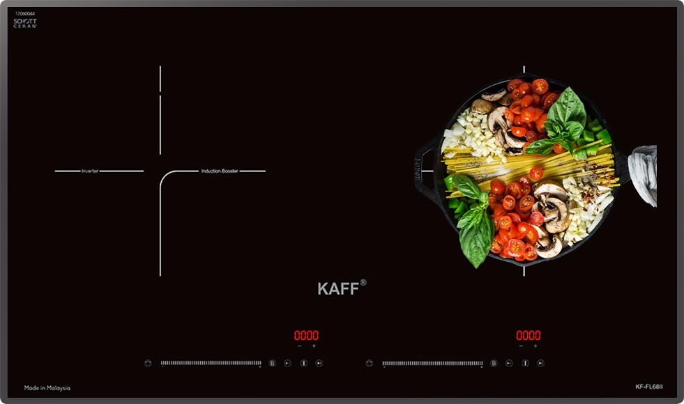 Bếp từ âm đôi Kaff KF-FL68II