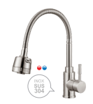 VÒI RỬA CHÉN NÓNG LẠNH INOX 304 I-ROYAL I-6003