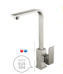 VÒI RỬA CHÉN NÓNG LẠNH INOX 304 I-ROYAL I-6006