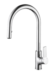 VÒI RỬA CHÉN NÓNG LẠNH DÂY RÚT ĐỒNG THAU MẠ CROME I-ROYAL I-6050