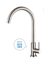 VÒI RỬA CHÉN LẠNH INOX 304 I-ROYAL I-7005