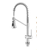 VÒI RỬA CHÉN LẠNH DÂY RÚT ĐỒNG THAU MẠ CROME I-ROYAL I-7016-1