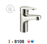 VÒI LAVABO NÓNG LẠNH INOX 304 I-ROYAL I-8108