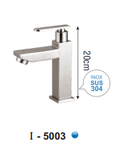 VÒI LAVABO LẠNH INOX 304 I-ROYAL I-5003
