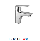VÒI LAVABO NÓNG LẠNH ĐỒNG THAU MẠ CROME I-ROYAL I-8112