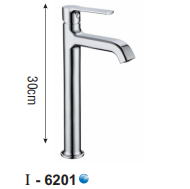 VÒI LAVABO LẠNH ĐỒNG THAU MẠ CROME I-ROYAL I-6201