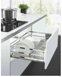 Giá xoong nồi bát đĩa đa năng nan dẹt Multi-purpose Flat-bar Kitchen Basket