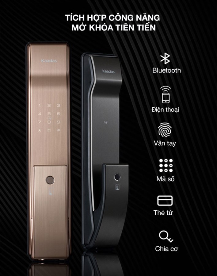 Khóa cửa vân tay Kaadas K9