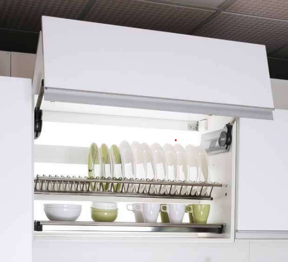 Giá bát đĩa cố định chữ V - 2 Tầng Fixed V-shaped 2-Tier Dish Rack