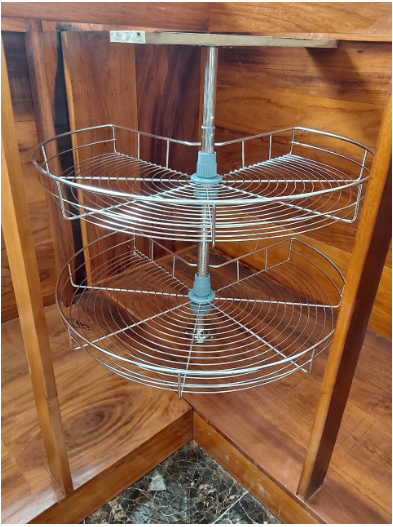 Mâm xoay góc 3/4 Swivel tray - 3/4 carousel