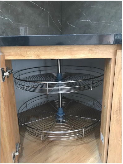 Mâm xoay góc toàn phần Swivel tray, full circle carousel