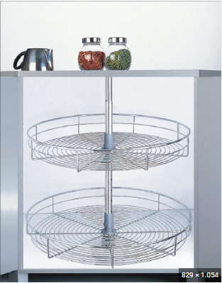 Mâm xoay góc toàn phần Swivel tray, full circle carousel
