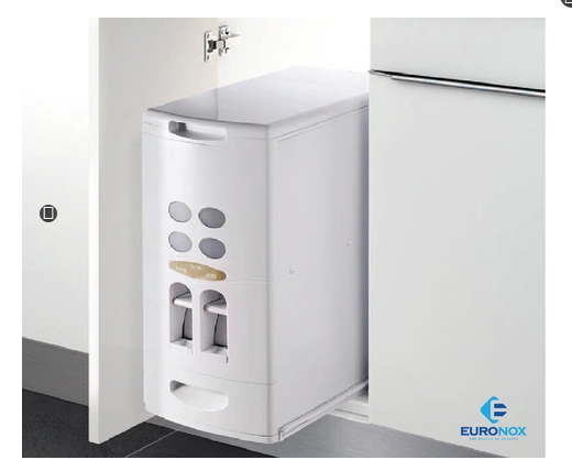 Thùng gạo âm tủ Cabinet Pull-out Rice Dispenser