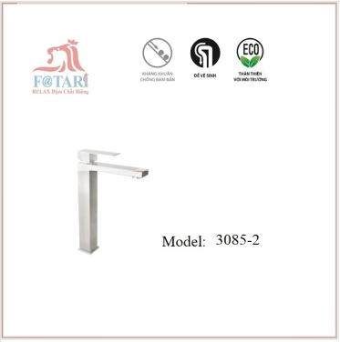 F3085-2 Vòi la 304 Vuông 30cm cao cấp
