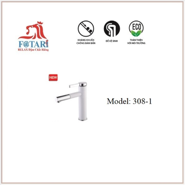 Vòi lavabo nóng lạnh 20cm
