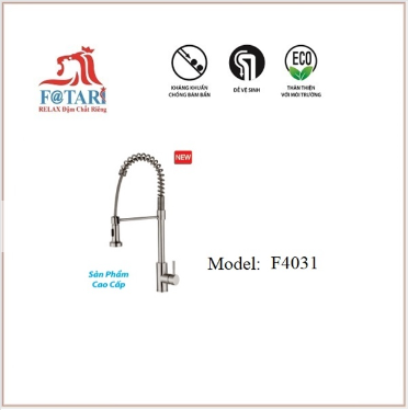 F4042 Vòi la 304 thân lệch cao cấp