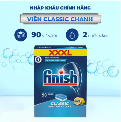 FINISH VIÊN RỦA BÁT CLASSIC 90V