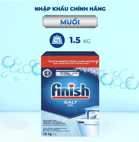 MUỐI RỬA BÁT FINISH 1.5Kg
